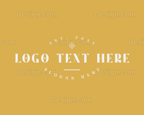 Dainty Elegant Wordmark Logo