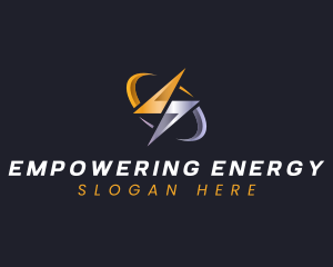 Bolt Power Lightning logo design