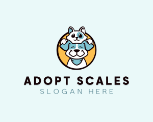 Cat Dog Veterinary logo design