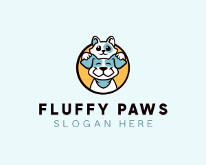 Cat Dog Veterinary logo design