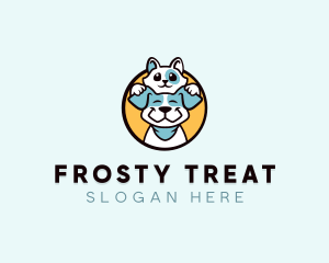 Cat Dog Veterinary logo design