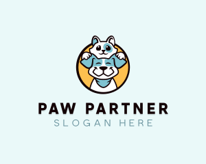 Cat Dog Veterinary logo design