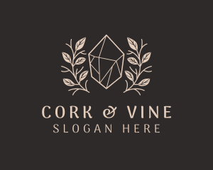 Crystal Vine Boutique logo design