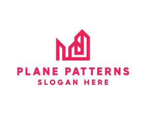Red Line Geometry Building logo