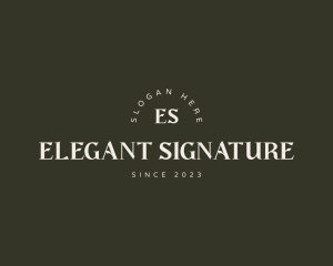 Elegant Event Styling logo design