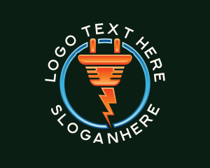 Electricity Plug Power logo