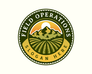 Farming Field Agriculture logo