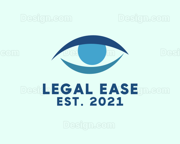 Blue Eye Optician Logo
