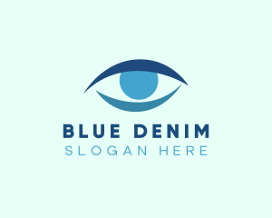 Blue Eye Optician logo design