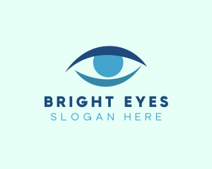 Blue Eye Optician logo design