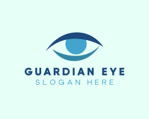 Blue Eye Optician logo design