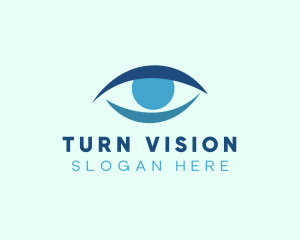 Blue Eye Optician logo design