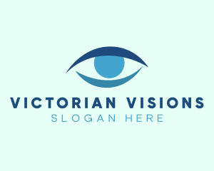 Blue Eye Optician logo design