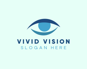 Blue Eye Optician logo design