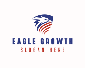 Tough Eagle Shield logo design