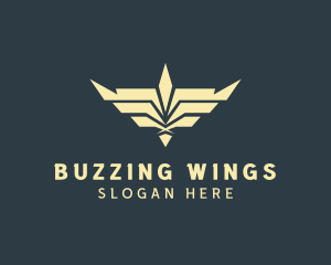 Bird Wings Aviation logo design