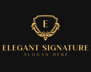 Luxury Royal Shield logo design