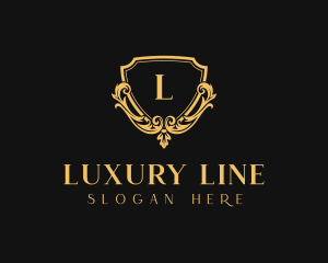 Luxury Royal Shield logo design