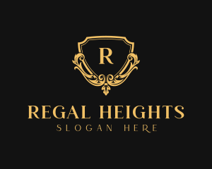 Luxury Royal Shield logo design