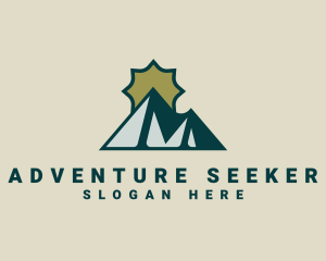 Sunrise Mountain Adventure logo design