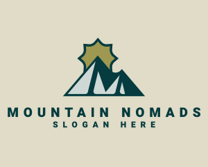 Sunrise Mountain Adventure logo design