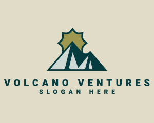 Sunrise Mountain Adventure logo design