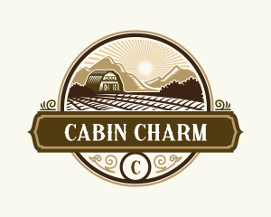 Agriculture Farm Cabin  logo