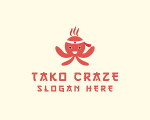 Happy Japanese Octopus logo