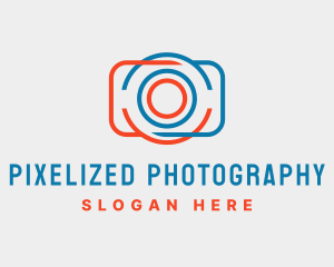 Modern Photography Camera logo design