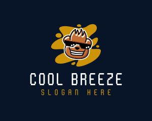 Cool Shades Bear  logo design