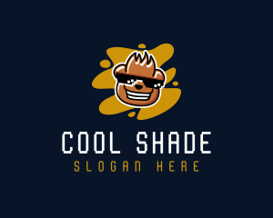 Cool Shades Bear  logo design