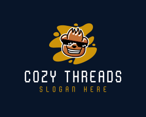 Cool Shades Bear  logo design