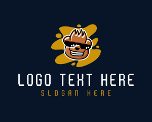 Cool - Cool Shades Bear logo design
