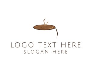 Hot - Hot Chocolate Beverage logo design
