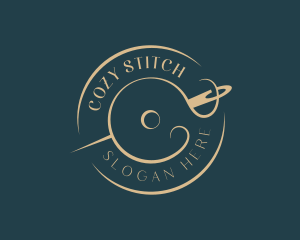 Alteration Needle Sewing  logo design