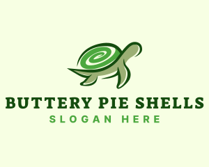 Swirly Turtle Shell logo design