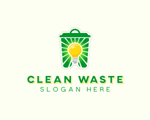 Eco Waste Removal logo design