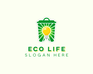 Eco Waste Removal logo design