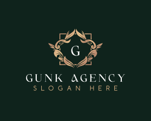 Ornamental Crest Luxury logo design