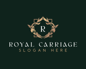 Ornamental Crest Luxury logo design