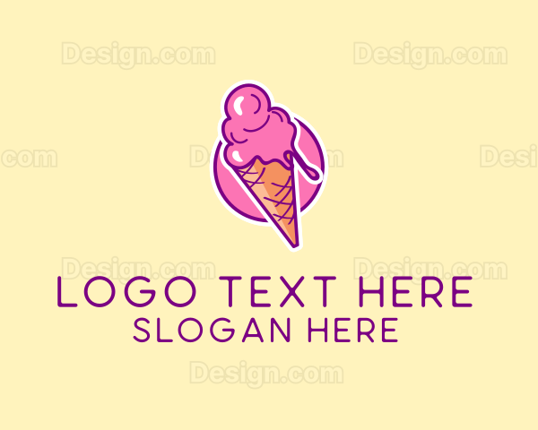 Ice Cream Cone Logo