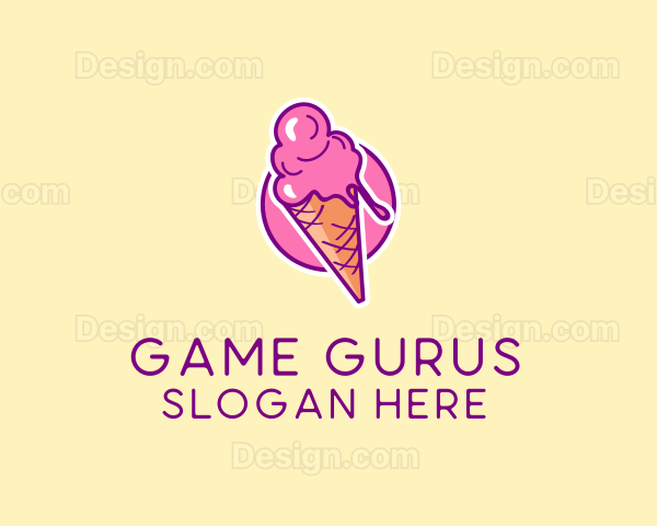 Ice Cream Cone Logo