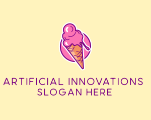 Ice Cream Cone logo design