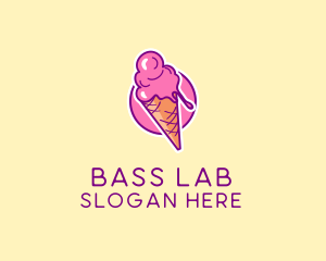 Ice Cream Cone logo design