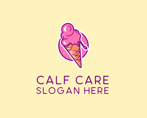 Ice Cream Cone logo design