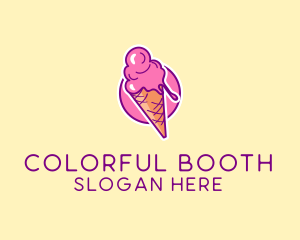 Ice Cream Cone logo design