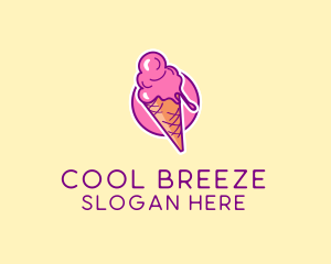 Ice Cream Cone logo design