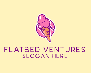 Ice Cream Cone logo design