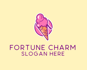 Ice Cream Cone logo design