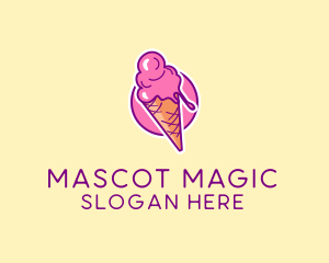 Ice Cream Cone logo design